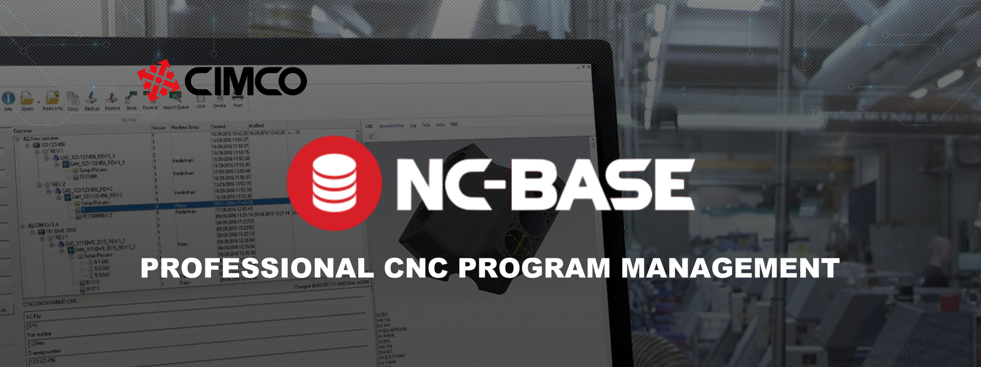 NC-BASE CNC Program Management