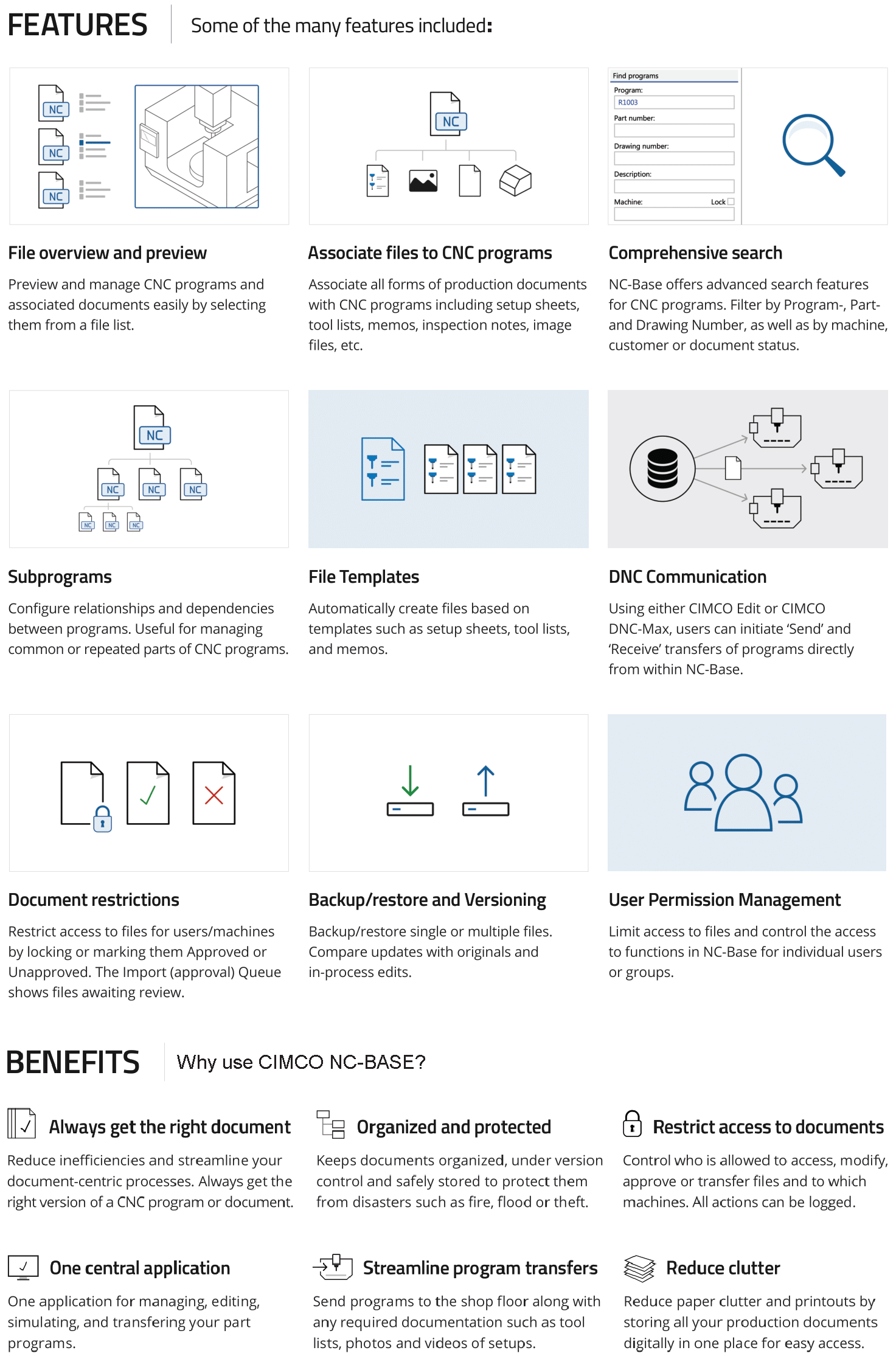 NC-BASE Features